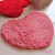 Shida Cute Heart Shape Chenille Coral Fleece Carpet Mat/Bedroom Bedside Blanket/Door Mat Can Be Customized