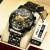 2021 Hollow Watch Men's Steel Belt High-Grade Quartz Luminous Waterproof Trend Non-Mechanical Cross-Border Hot