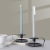 European-Style Cross-Border Black Retro Creative Home Candlestick Decoration Romantic Candlelight Dinner Wedding Table Candle Cup