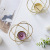 Nordic Minimalist Geometric Wrought Iron Candlestick Decoration Creative Restaurant Candlelight Dinner Props Romantic Home Decorations
