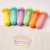 Cartoon Mini Fluorescent Pen Classroom Key Marker Set 6 Colors Bagged Mushroom Drawing Pen DUOLE
