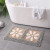 Shida Petals Hand-Woven Chenille Blanket Floor Mat Bathroom Entrance Non-Slip Absorbent Floor Mat Machine Washable