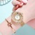 New Women's Luxury Bracelet Watch Diamond Case Ball Quicksand Marble Simple Fashion Steel Strap Women's Watch