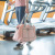 New Solid Color Foldable Gym Bag Travel Portable Luggage Bag Outdoor Luggage Bag Large Capacity Travel Bag Customization