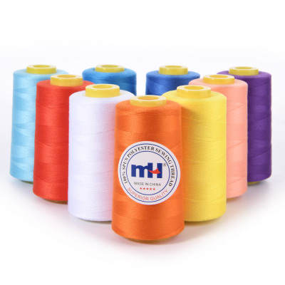 Factory Self-Operated 202 203 Polyester Sewing Thread Multi-Specification Color Sewing Thread Clothing Accessories Cotton Sewing Thread on Cone