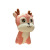 Plush Sika Deer Handbag Pendant Girls' Cute Doll Little Doll Decorative Accessories Prize Claw Toys