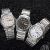 Hot Brand Watch Business Luminous Men's Watch Waterproof Fashion Steel Belt Calendar Men's Watch Waterproof Men's Watch