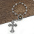 Cross-Border Hot Accessories One End Rosary Bracelet Crystal Jesus Christ St. Charble Cross Bracelet Car Decoration