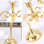 Candlestick Creative Decoration Nordic Moroccan Metal Candlelight Dinner Candle Base Romantic Wedding Layout Props