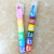 Timeout 752 Splicing Solid Jelly Fluorescent Pen DIY Retro Fluorescent Color Drawing Key Marker Marking Pen