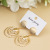 Gold Design Irregular Earrings Fashion Simple Vintage Earrings Women's Temperament Geometric All-Match Personalized Earrings