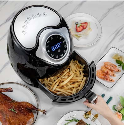 Home Air Fryer Smart Touch Screen Multifunction 4.5L