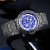 New Classic Cross-Border Hot Fashion Retro Watch Calendar Men's Large Plate Gold Watch Steel Belt Quartz Watch Men's