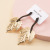 Hong Kong Style Maple Leaf Shape Earrings Gold European and American Leaves Long Strip Earrings Black Gold Earrings Eardrops Cross-Border Hot Sale