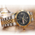 Watch Stainless Steel Golden Couple Watch Business Men's Watch Women's Waterproof Non-Mechanical Watch Gift Wholesale