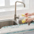 Creative Pool Water Baffle Kitchen Tools Household Sink Wash Basin Suction Cup Water Barrier Oil Baffle Filter
