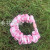 Large Checks Style Yarn Ring Partysu Intestinal Ring Top Cuft Hair Ring