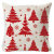 Cross-Border Christmas Pillow Cover Home Pillow Cover Christmas Snowflake Pillow Cover