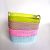 Square Storage Basket Storage Basket Storage Basket Hollow Basket Cosmetic Accessories Storage Basket Colored Plastic 1 Yuan