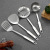 Shengbide Stainless Steel Ladel Set Four-Piece Kitchen Gadget Thickened 3cm Solid Spatula Gift
