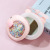 [Lingpan Little Fan Hot Sale] Cartoon Handheld Fill Light Mini USB Electric Fan Lamp Light Beauty Makeup Mirror