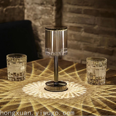 Spanish Vondom Diamond Crystal Lamp Gatsby Bedroom Bedside Lamp Atmosphere Night Lamp Decorative Diamond Table Lamp