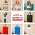 Laminated Non-Woven Bag Spot Blank Clothing Portable Three-Dimensional Pocket Custom Advertising Shopping Bag Custom Logo