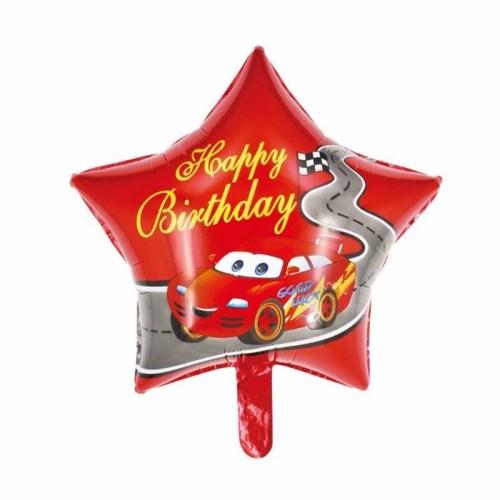 18-Inch Five-Pointed Star Car Aluminum Balloon XINGX Modeling Balloon Cartoon Toy Balloon Wholesale Balloon