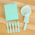 Disposable Cake Tableware Set Cutlery Tray Fork Dish Birthday Water Drop Plate Combination Deer Knife and Fork