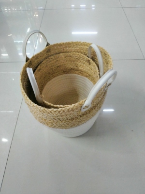 Papyrus Woven Sleeve Storage Basket