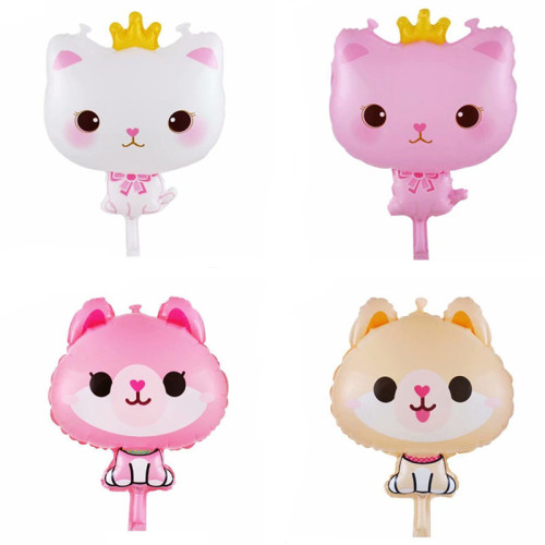 GK Angel Cat Qiqi Dog Kaka Dog Aluminum Film Balloon wholesale Birthday Party Decoration Balloon Toy Balloon