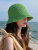 Straw Hat High-Profile Figure Women's Summer Beach Small Brim Simple Sun Protection Sun Shade Hat Holiday Vacation Woven Seaside Bucket Hat