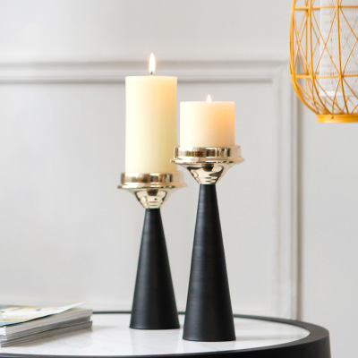 Candle Holder Nordic Candlestick Ornaments Metal Home Model Room Decorations Candle Holder