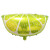 New Lemon and Orange Fruit-Shaped Aluminum Balloon Children's Birthday Party Ball Arrangement Balloon
