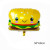 New Pizza Hot Dog Popcorn Donut Hamburger Aluminum Balloon Food Series Modeling Balloon Wholesale