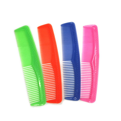 696 Pearl Color Plastic Comb without Handle Color Comb Dense Tooth Two-Headed Comb Cross-Border Foreign Trade