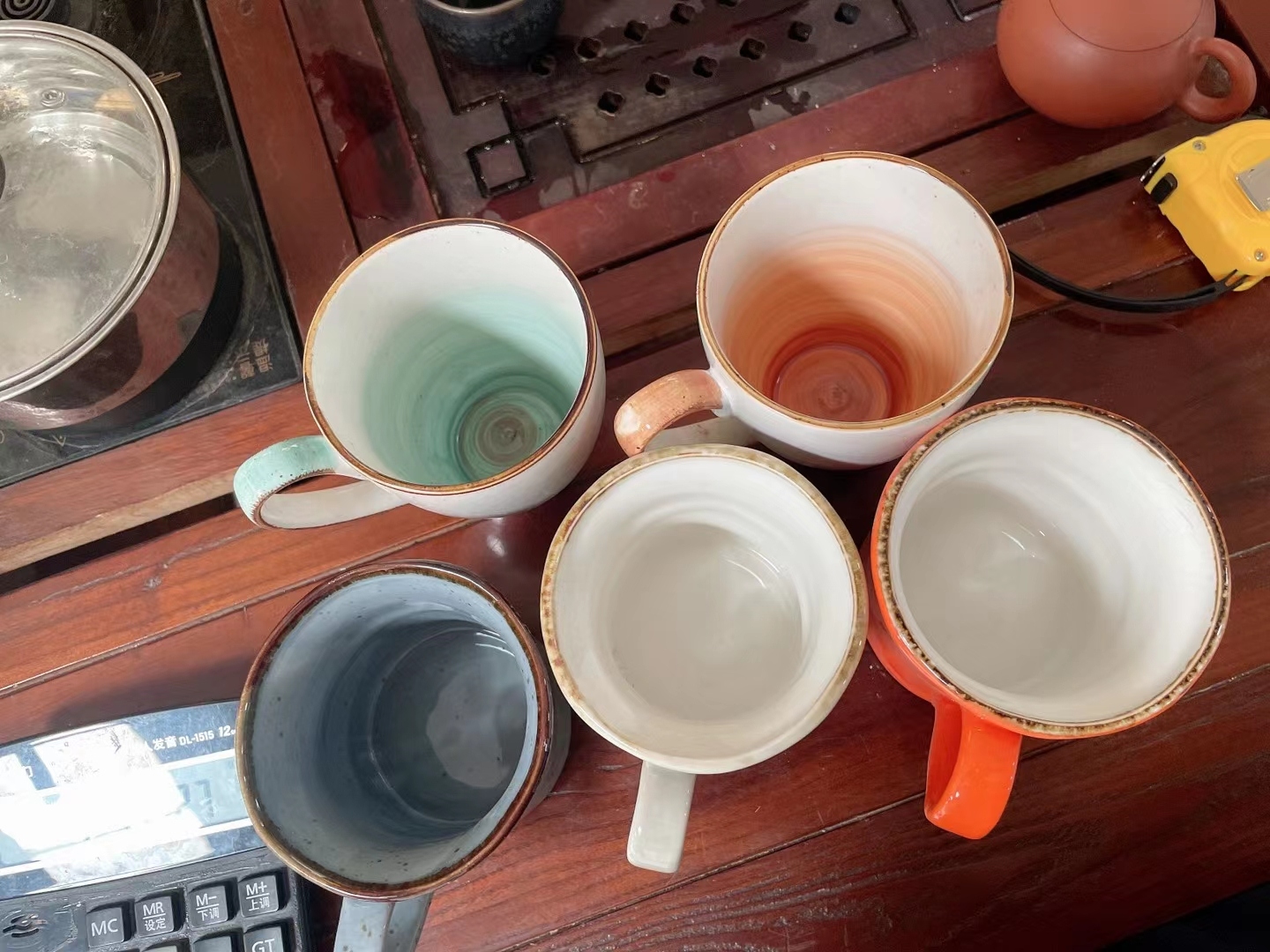 陶瓷芝麻釉日式马克杯单杯