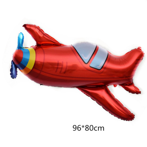 New Retro Aircraft Aluminum Film Balloon Combat Aircraft balloon Children‘s Toy Balloon Wholesale 