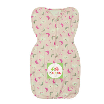 Baby Pad Cotton Swaddling Gro-Bag Newborn Butterfly Snap Button Anti-Startle Swaddling Sleeping Bag Baby Surrender Anti-Kicking Blanket