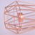 European-Style Gold Geometric Iron Candle Holder Creative Aromatherapy Electroplating Glass Candle Holder Home Vintage Ornament Decoration
