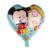 New 18-Inch Cartoon Mickey Minnie Balloon Birthday Arrangement Cartoon Aluminum Balloon Mickey Helium Balloon