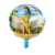 18-Inch round Tyrannosaurus World Aluminum Balloon Cartoon Toy Aluminum Foil Floating Balloon Wholesale