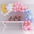 Amazon Cross-Border Maca Pink and Blue Balloon Chain Set Birthday Party Supplies Big Moon Atmosphere Layout Supplies