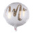 New 18-Inch round White Mrmrslove Aluminum Foil Balloon Wholesale Birthday Party Decoration Balloon