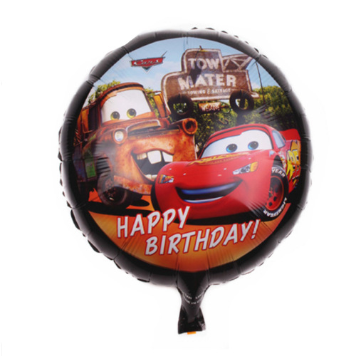 new car story aluminum film balloon children‘s birthday party decoration toy balloon wholesale