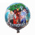 18-Inch Aluminum Foil Balloon Wholesale round Avengers Aluminum Film Balloon Superman Hero Balloon Children's Toy