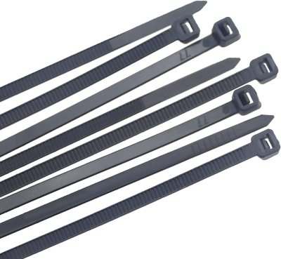 Cable Tie Plastic Self-Locking Black Nylon Zipper Cable Tie 15 Inches Long 0.28 Inches Wide ..