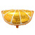 New Lemon and Orange Fruit-Shaped Aluminum Balloon Children's Birthday Party Ball Arrangement Balloon