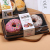 1-Piece/2-Piece Donut Packing Box Transparent Baking Rectangular Disposable Pastry Bread Blister Box