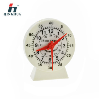 Qinghua 30505 Clock Dial Table Model Teacher Demonstration Primary School Mathematics Science and Education Instrument Three-Pin Linkage 2412